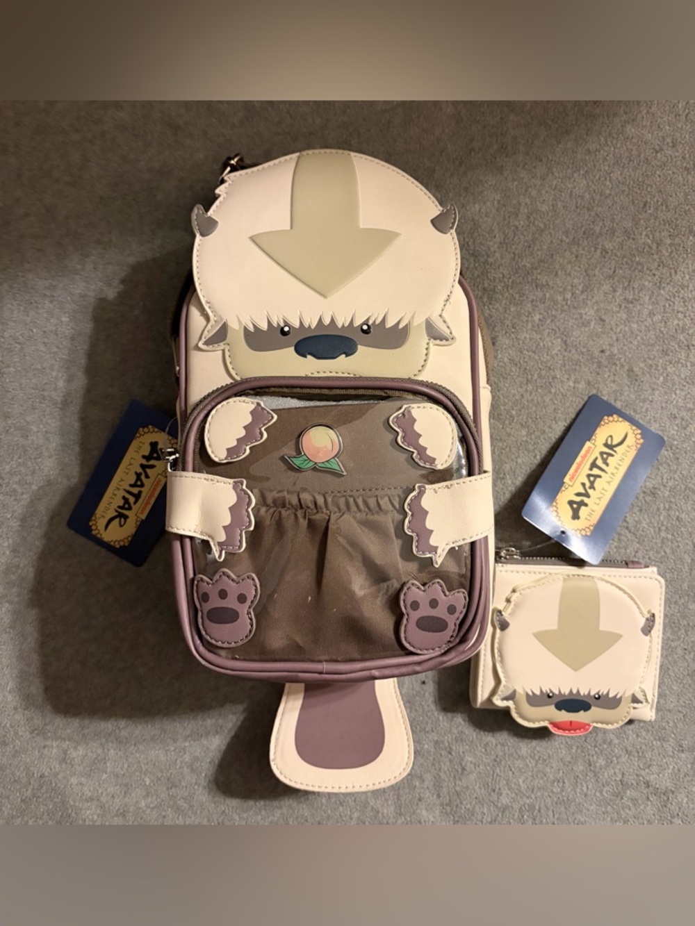 Her Universe Avatar Appa Crossbody Bag and Wallet